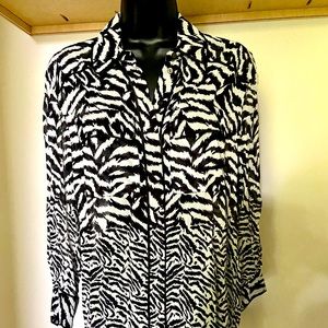 NWT All Saints Long Sleeve Shirt
